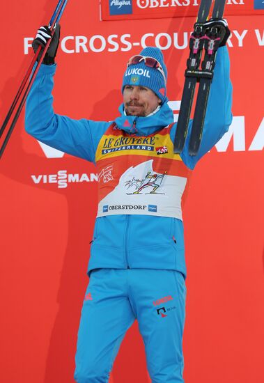 Сергей Устюгов одержал пять побед подряд на "Тур де Ски"