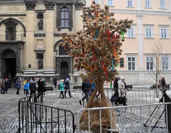 Празднование Рождества на Украине