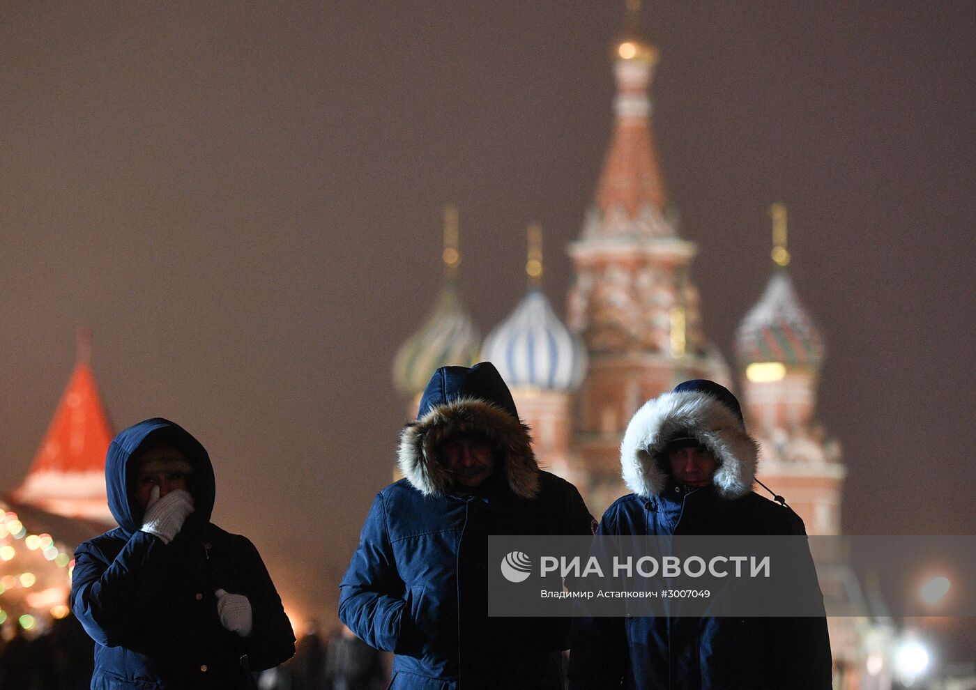 Аномальные морозы в Москве