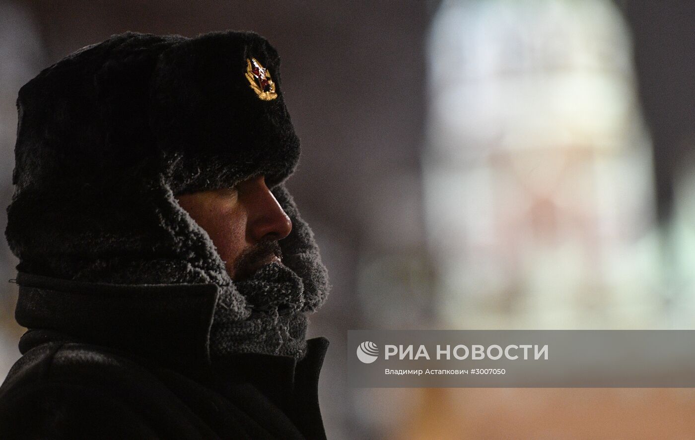 Аномальные морозы в Москве