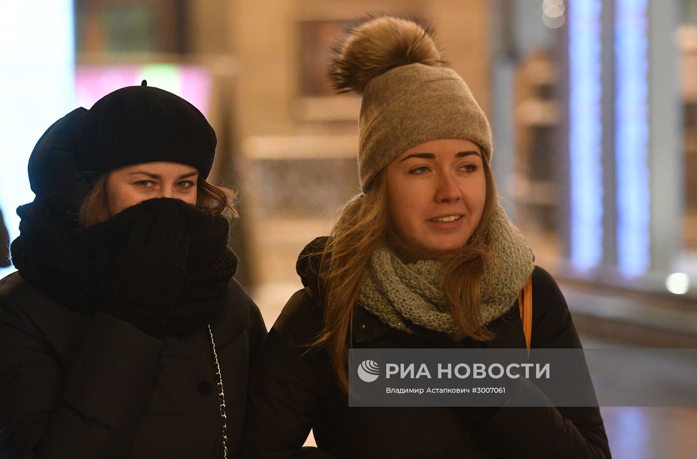 Аномальные морозы в Москве