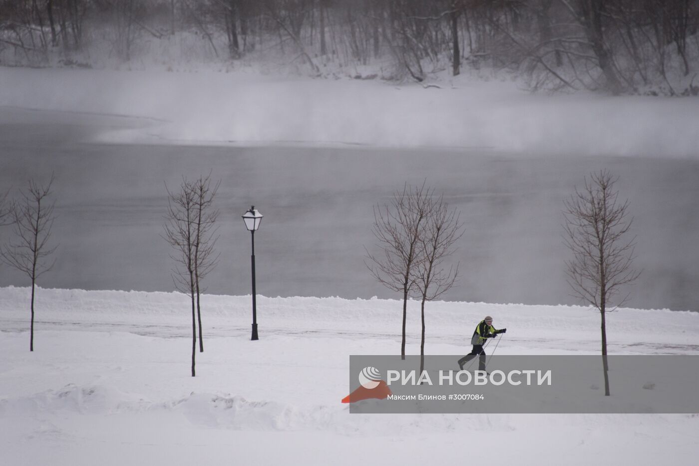 Аномальные морозы в Москве