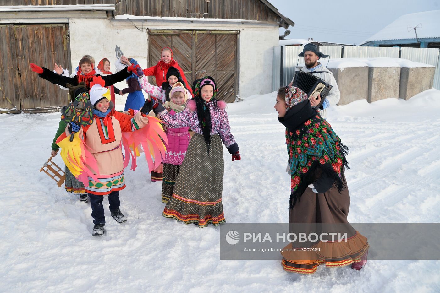 Святочные гадания и колядки в Челябинской области