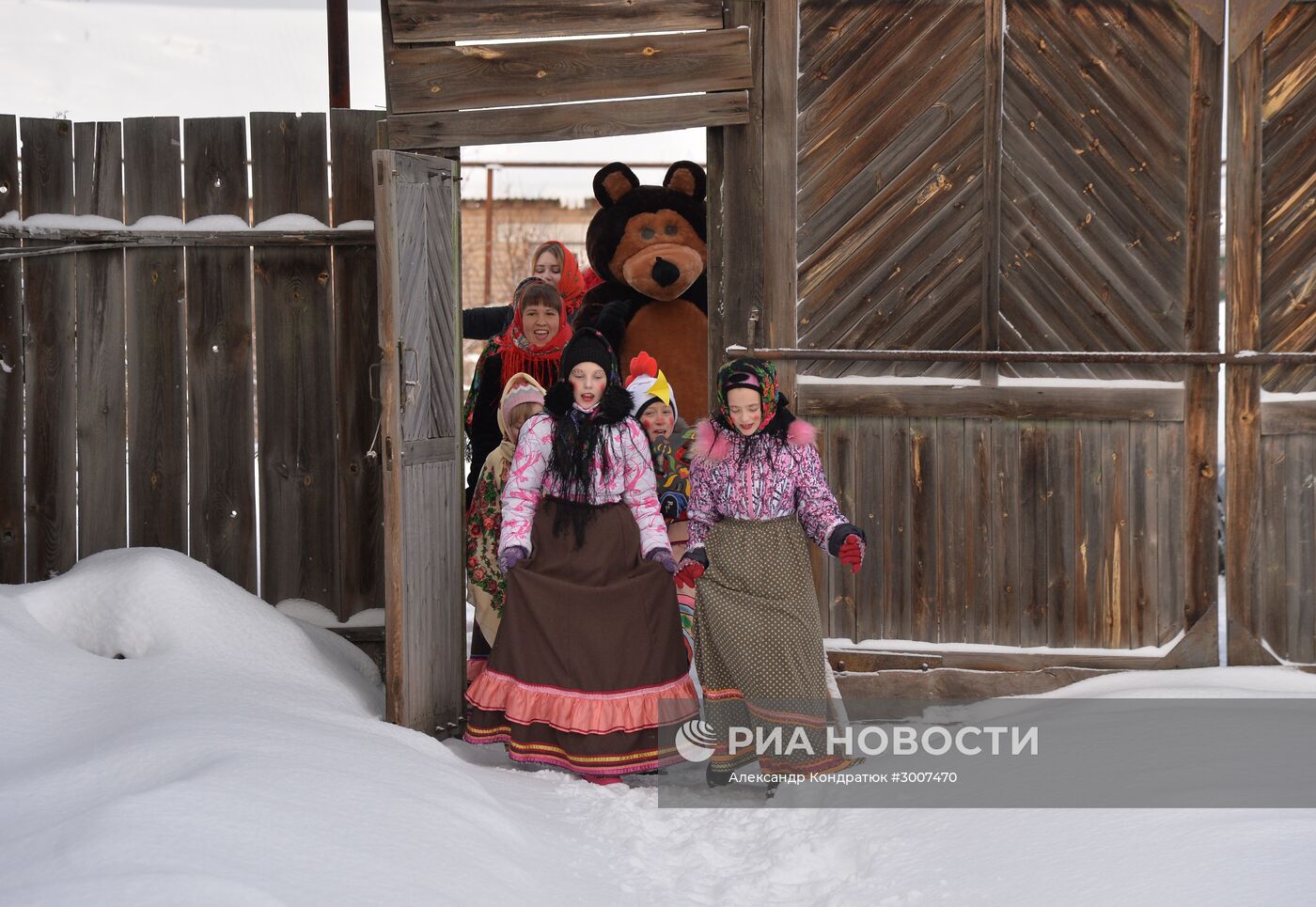 Святочные гадания и колядки в Челябинской области