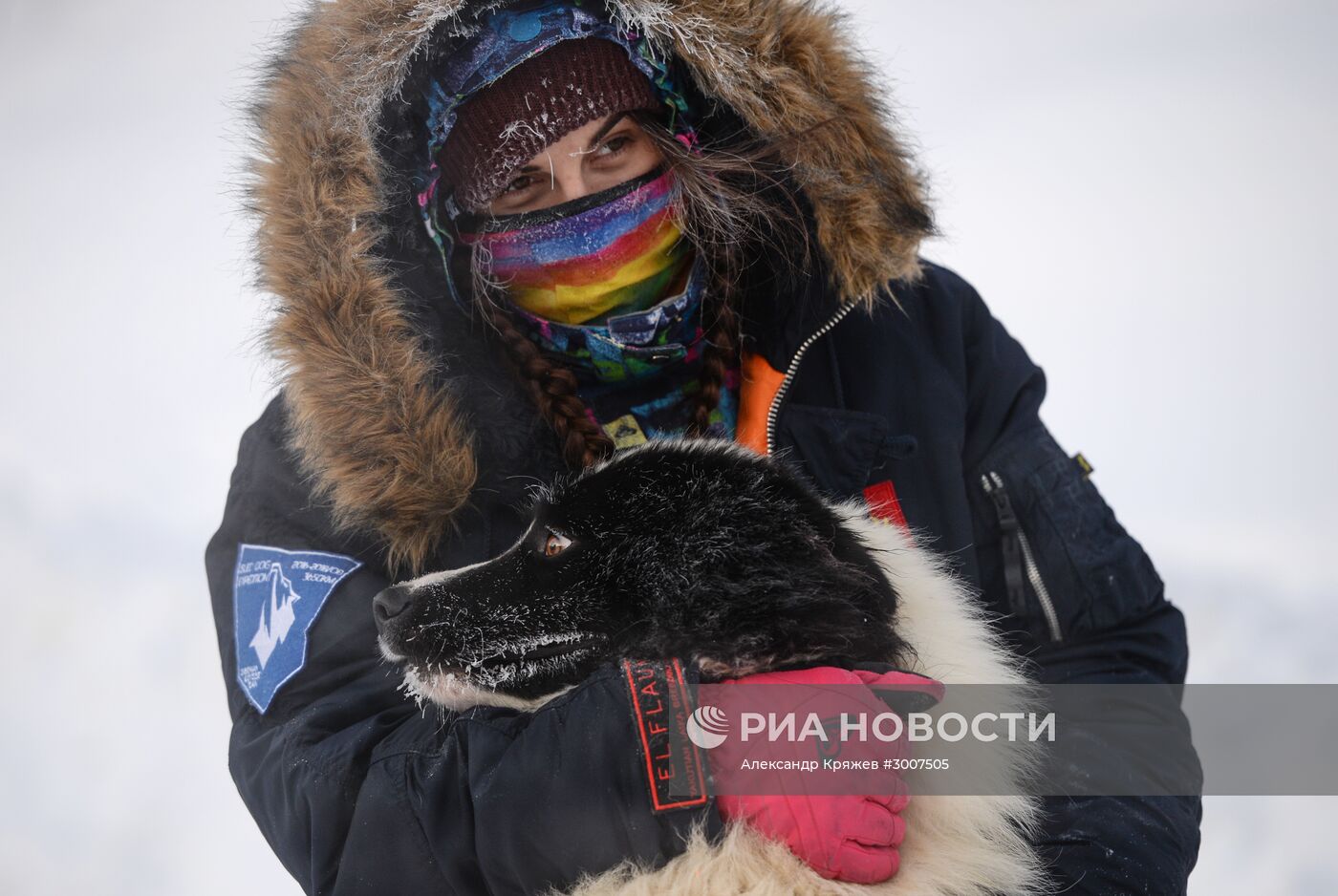 Соревнования по ездовому спорту "Рождественский заезд - 2017" в Новосибирской области