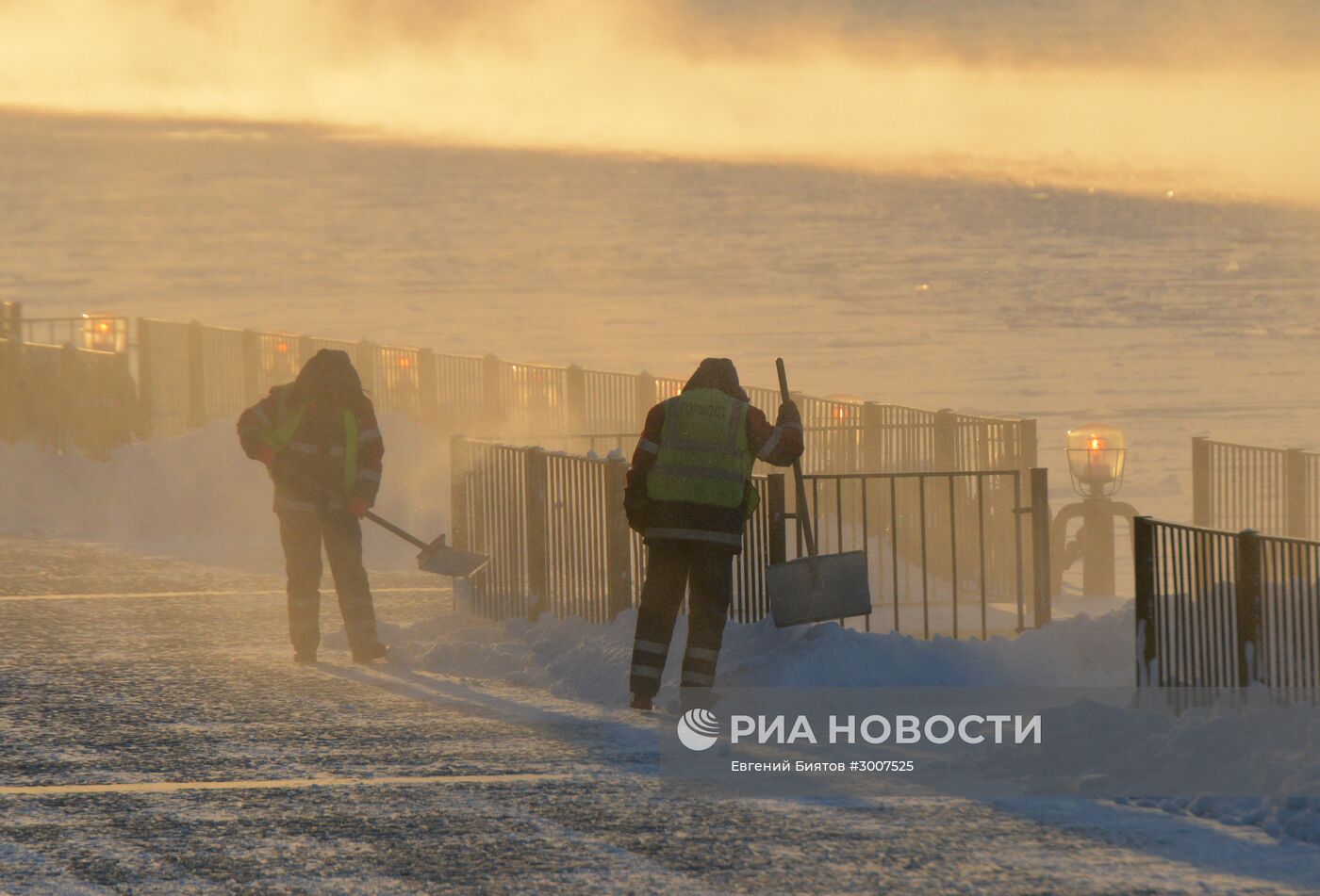 Морозы в Москве