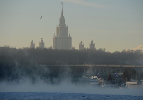 Морозы в Москве