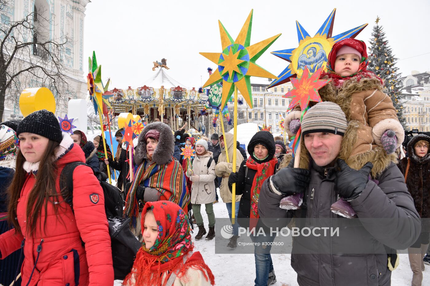 Празднование Рождества на Украине