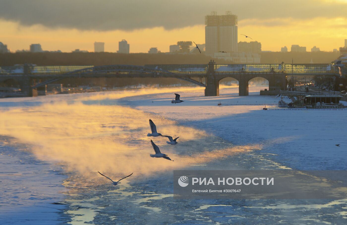 Морозы в Москве