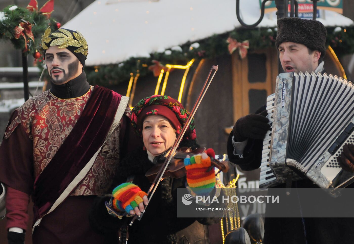 Празднование Рождества на Украине