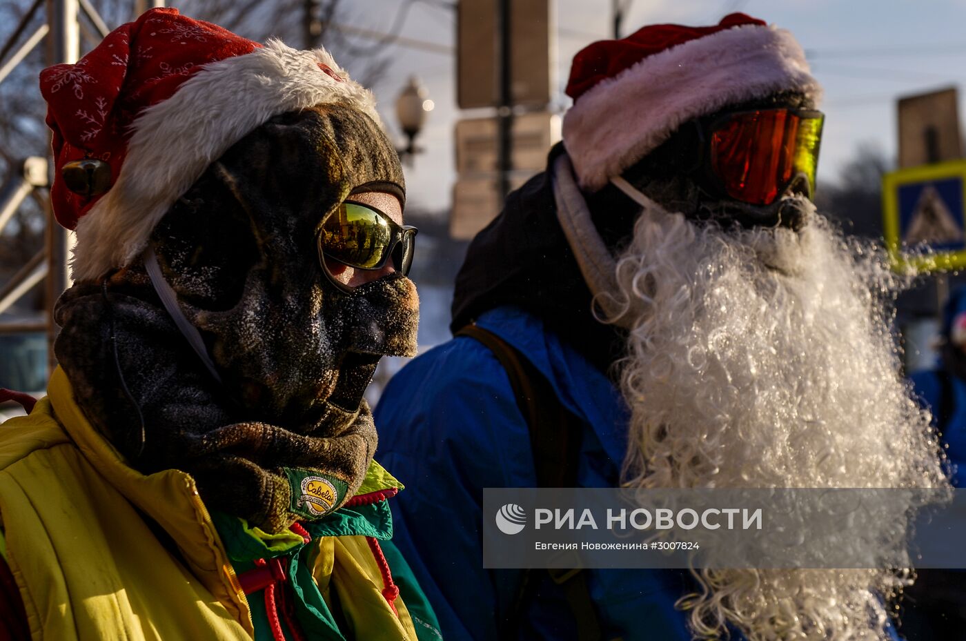 Второй зимний Московский Велопарад