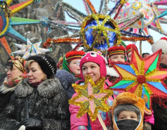 Празднование Рождества на Украине