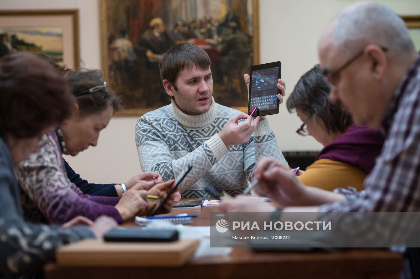 Спецкурс "Обучение планшетной грамоте" для пенсионеров