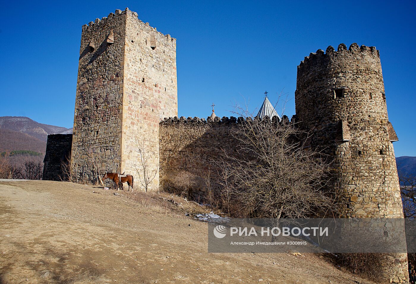 Страны мира. Грузия. Крепость Ананури