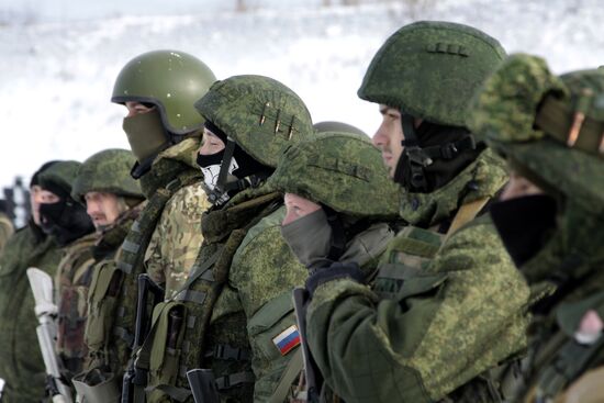 Соревнования по армейскому многоборью в Донецкой области