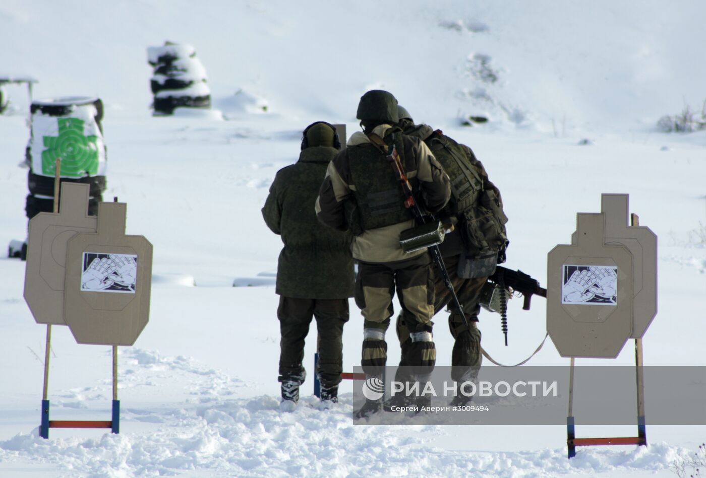 Соревнования по армейскому многоборью в Донецкой области