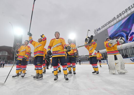 Хоккей. "Русская классика - 2017". Матч "Динамо" (Балашиха) - "Химик"