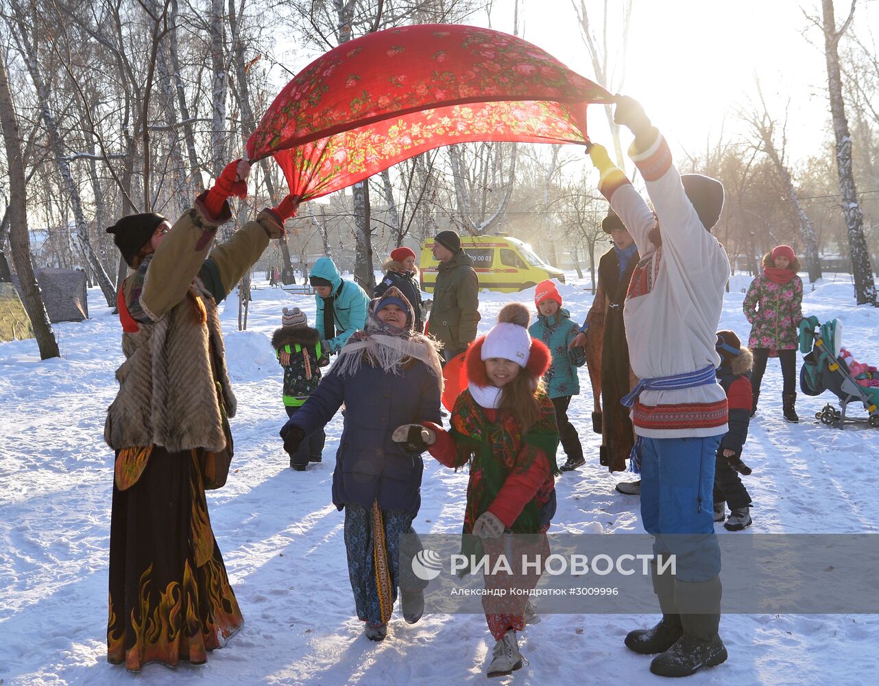 Фестиваль народных игр и забав "Святки-2017" в Челябинской области