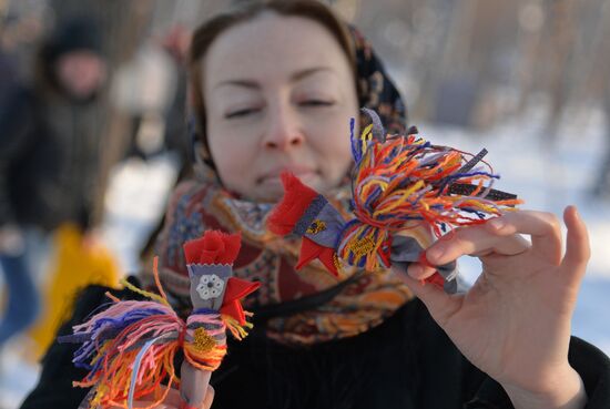 Фестиваль народных игр и забав "Святки-2017" в Челябинской области