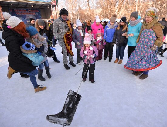 Фестиваль народных игр и забав "Святки-2017" в Челябинской области