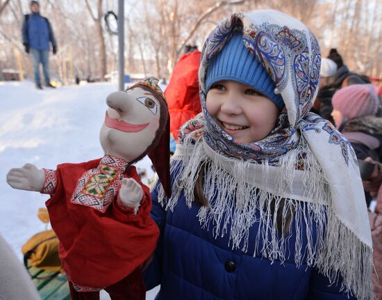 Фестиваль народных игр и забав "Святки-2017" в Челябинской области