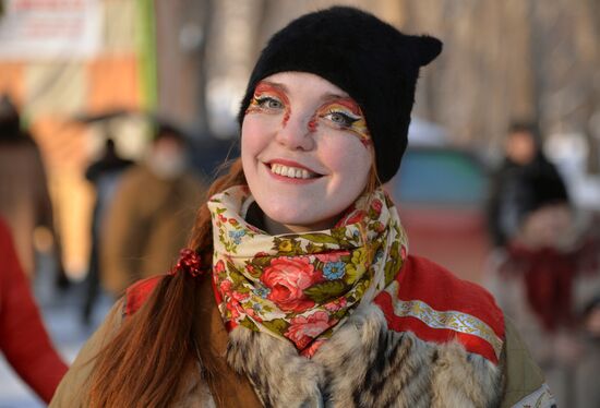 Фестиваль народных игр и забав "Святки-2017" в Челябинской области