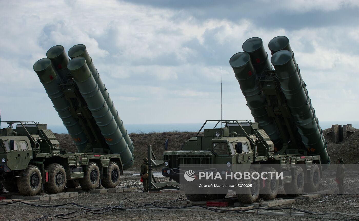 Полк С-400 заступил на боевое дежурство в Крыму
