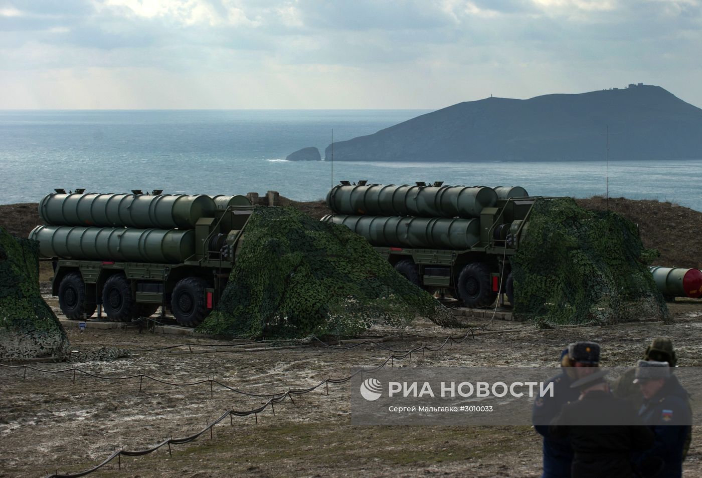 Полк С-400 заступил на боевое дежурство в Крыму