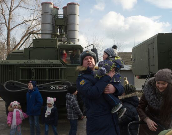 Полк С-400 заступил на боевое дежурство в Крыму