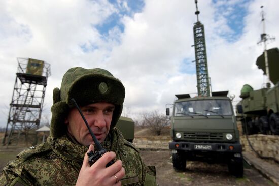 Полк С-400 заступил на боевое дежурство в Крыму