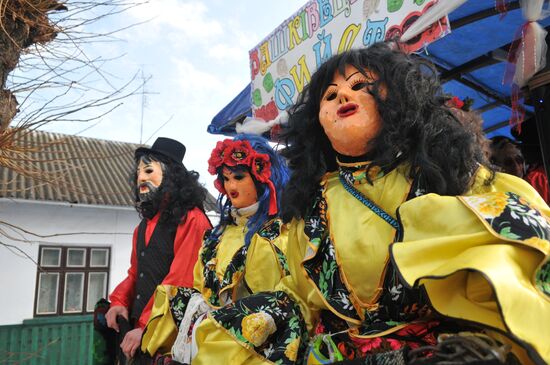 Празднование Старого Нового года в Черновицкой области