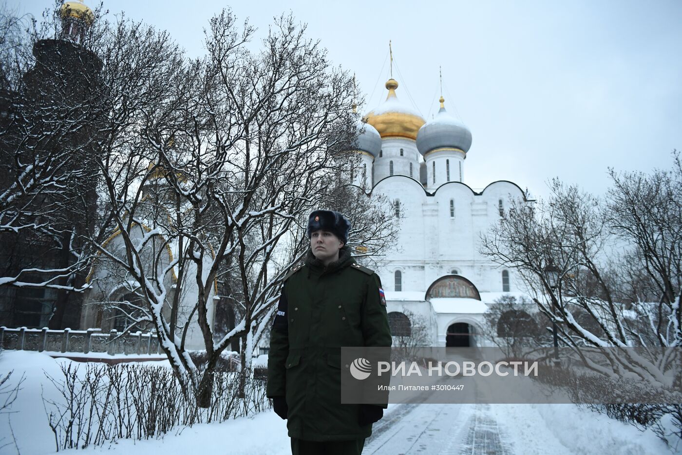 Прощание с погибшими при крушении самолета Ту-154