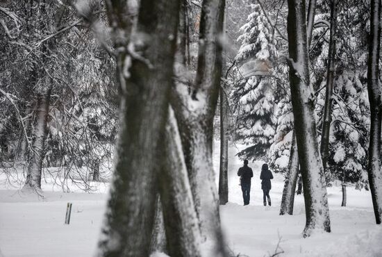 Зима в Великом Новгороде