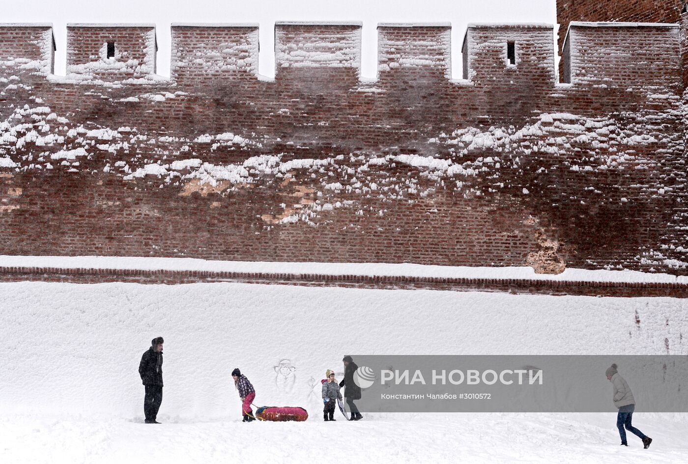 Зима в Великом Новгороде