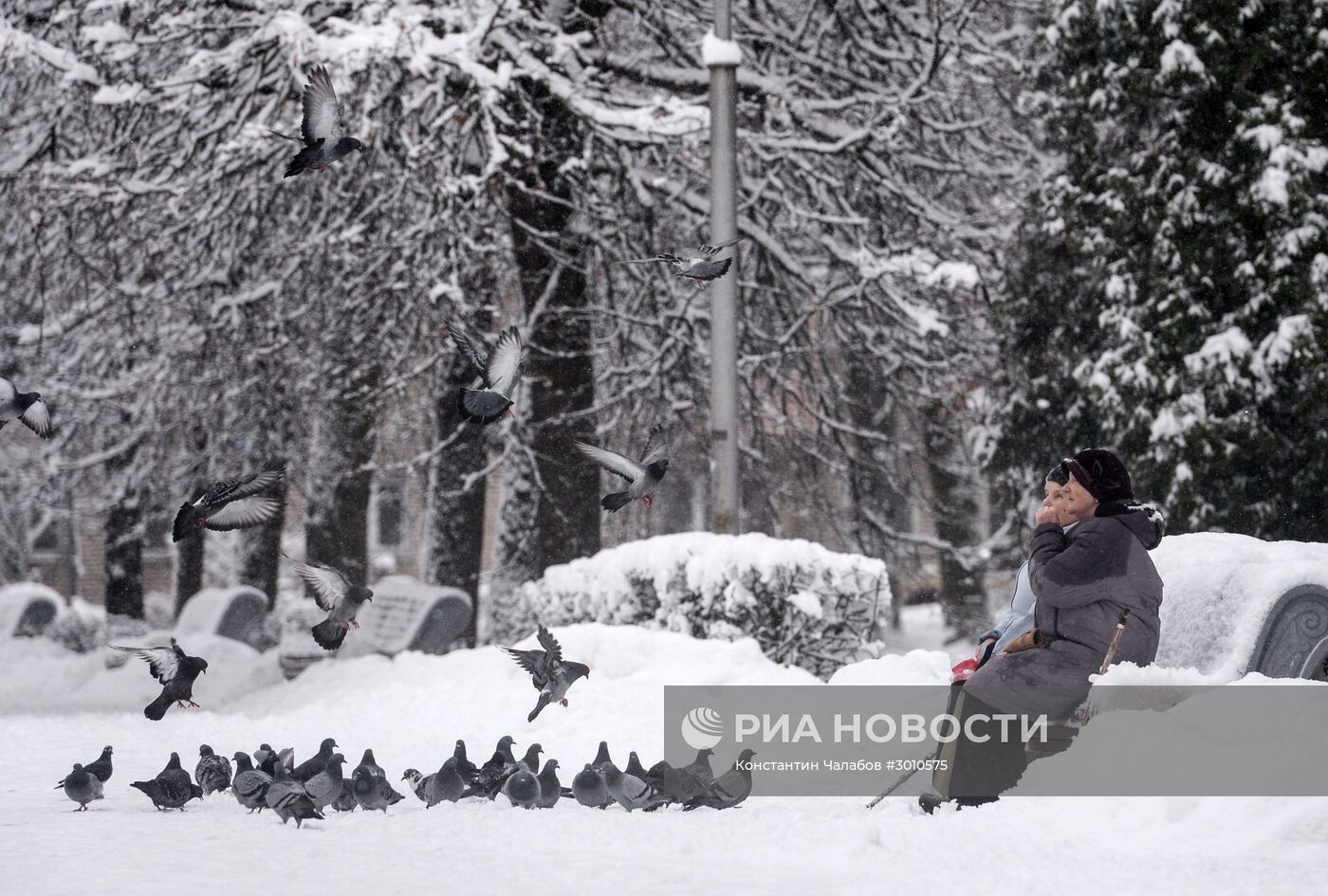 Зима в Великом Новгороде