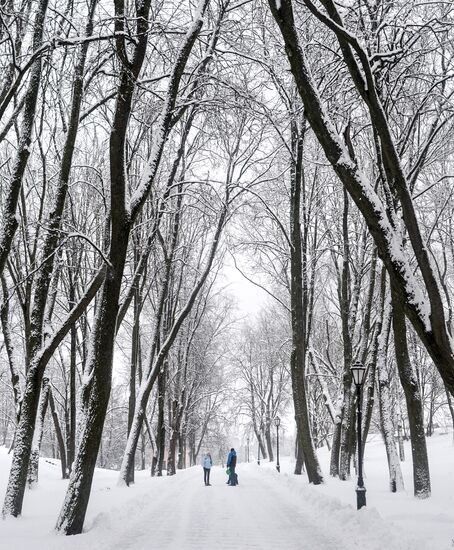 Зима в Великом Новгороде