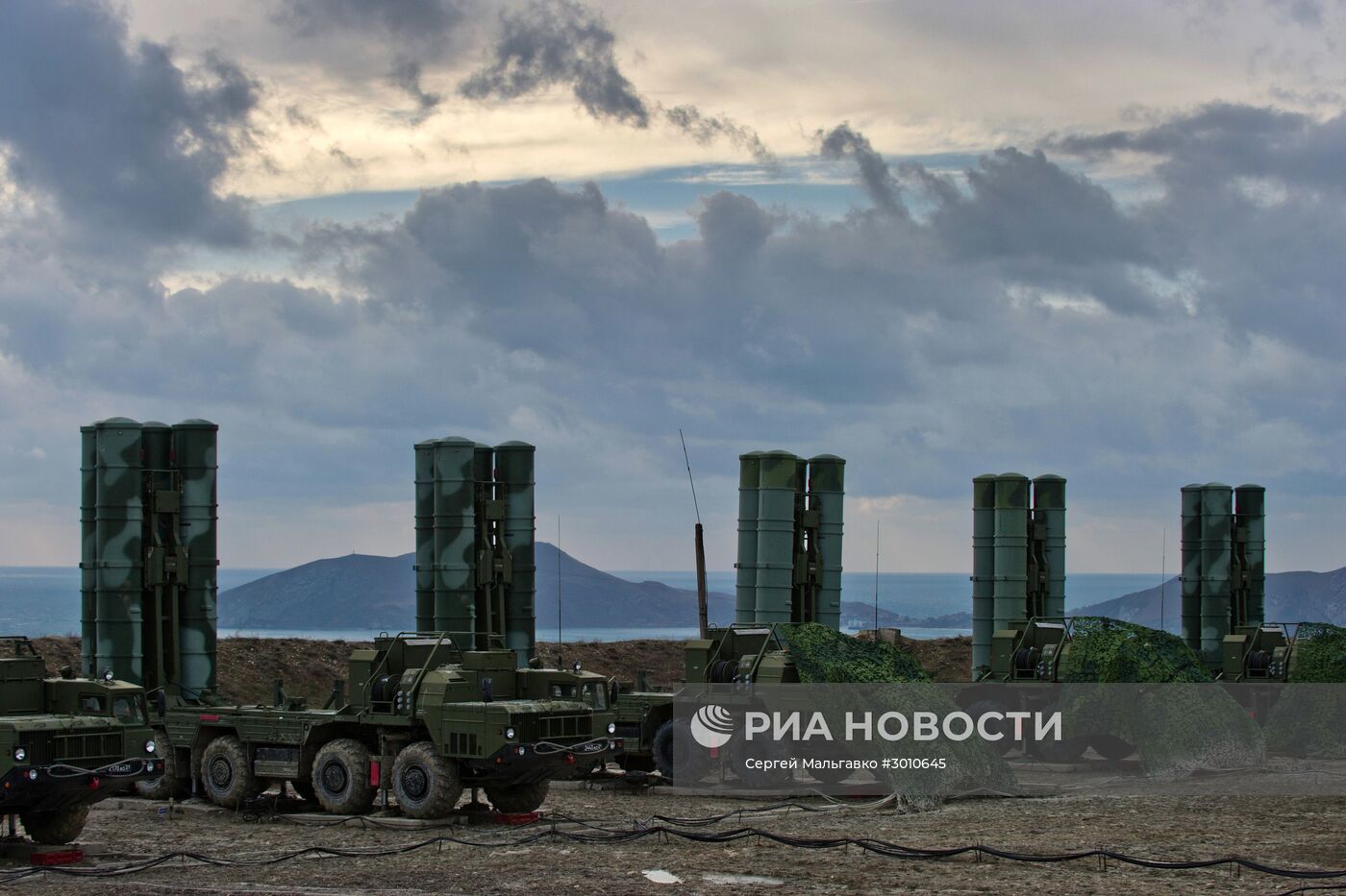 Полк С-400 заступил на боевое дежурство в Крыму