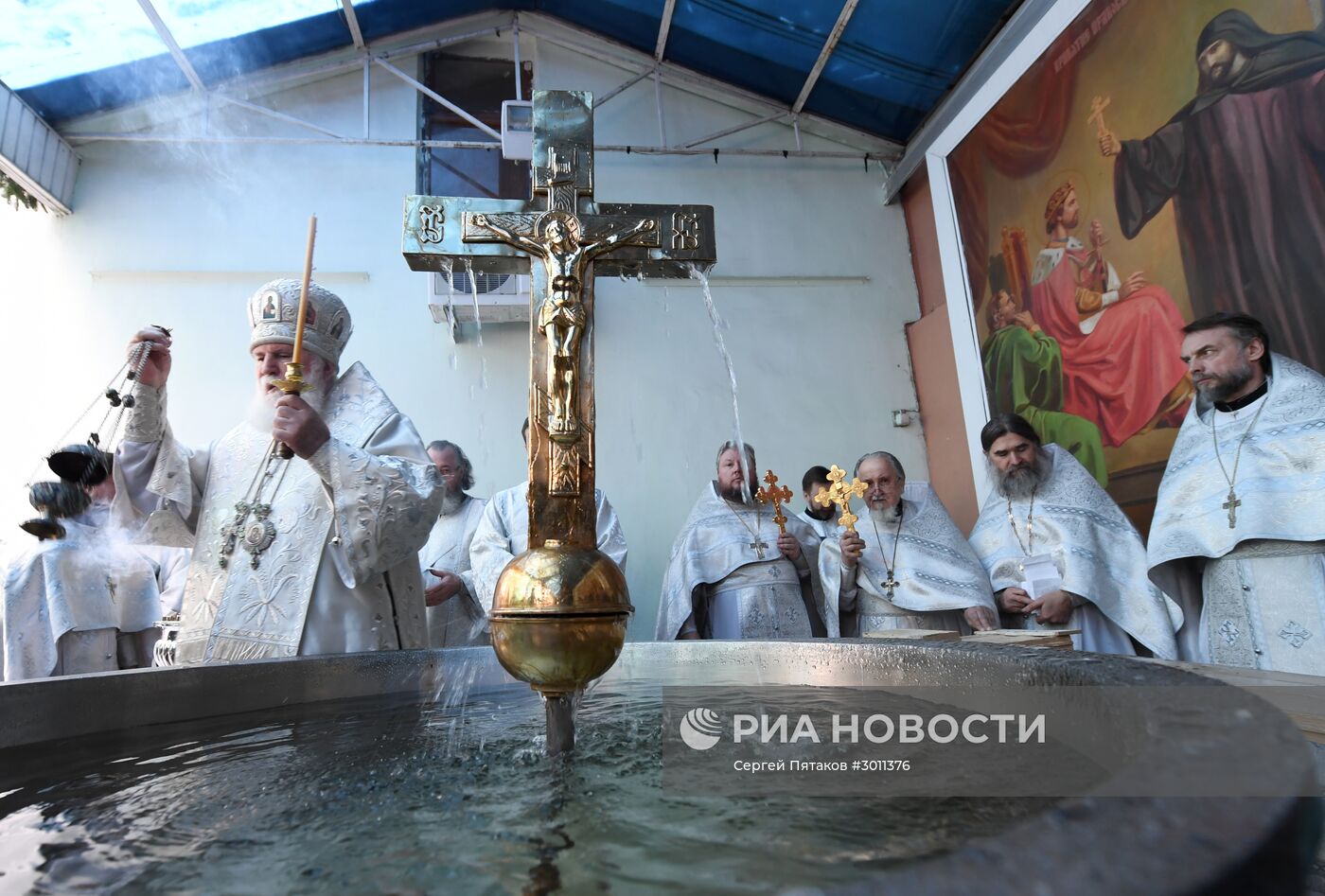 Освящение воды в праздник Крещения Господня