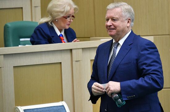 Заседание Совета Федерации РФ