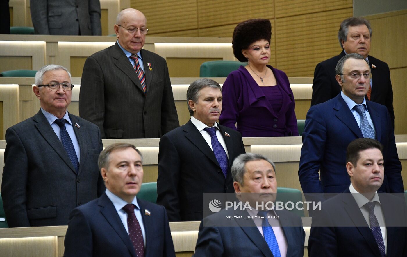 Заседание Совета Федерации РФ