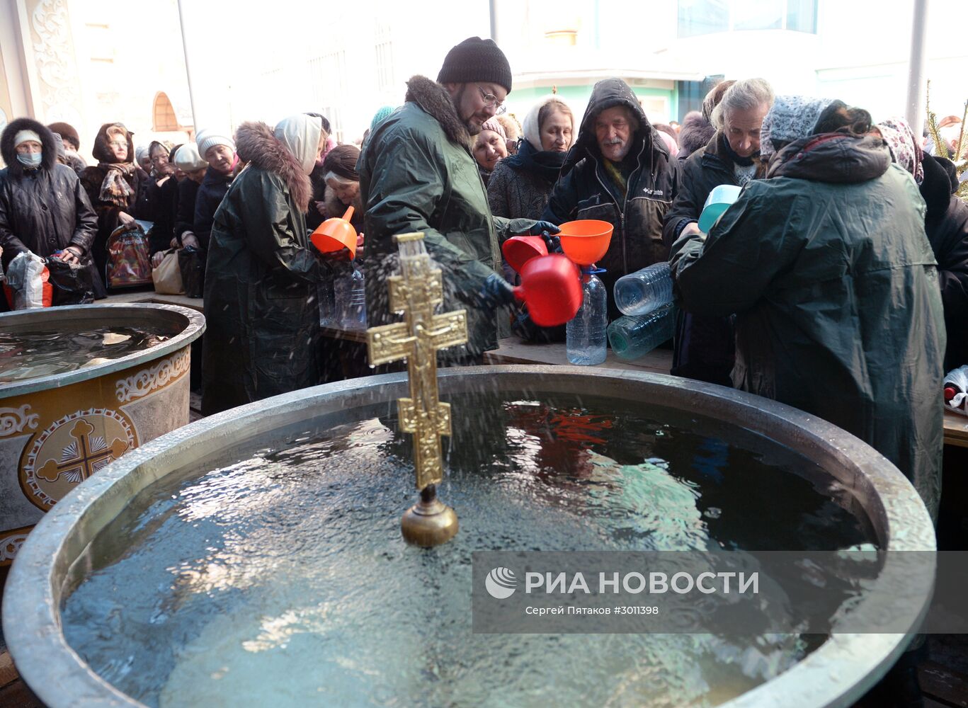 Освящение воды в праздник Крещения Господня