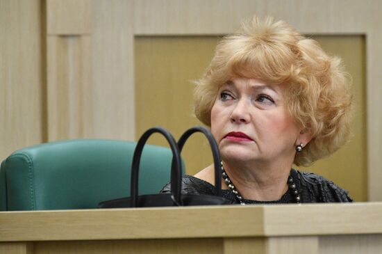 Заседание Совета Федерации РФ