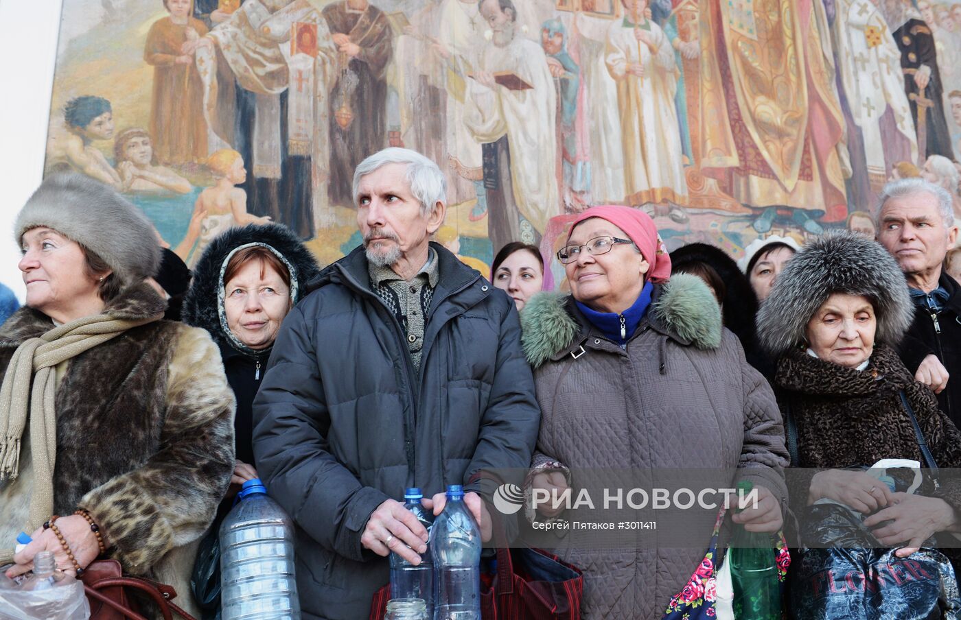 Освящение воды в праздник Крещения Господня