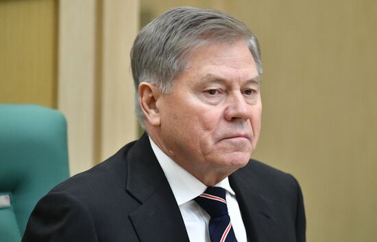 Заседание Совета Федерации РФ