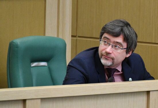 Заседание Совета Федерации РФ