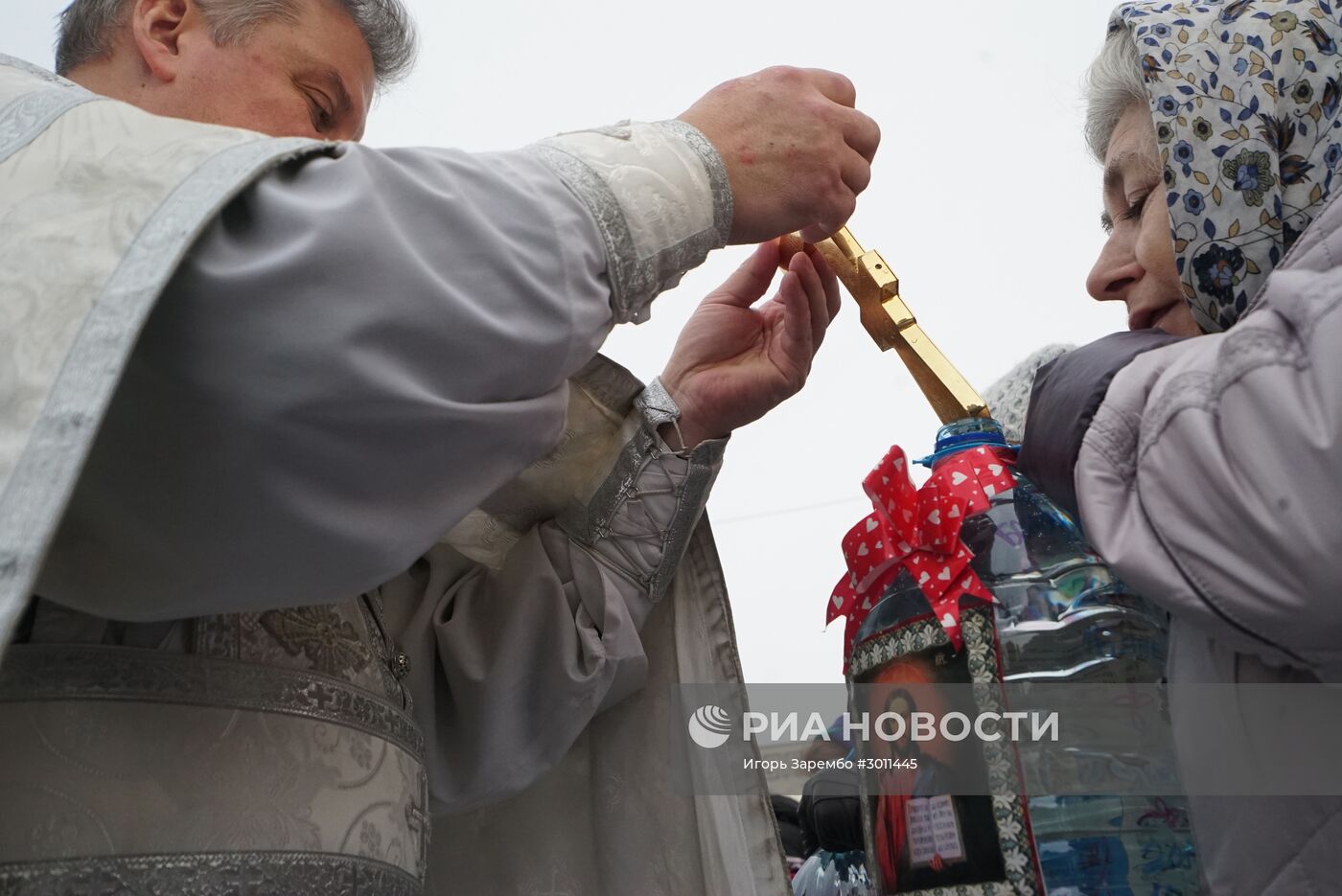 Освящение воды в праздник Крещения Господня