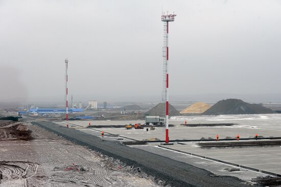 Строительство нового аэропорта "Платов" в Ростове-на-Дону