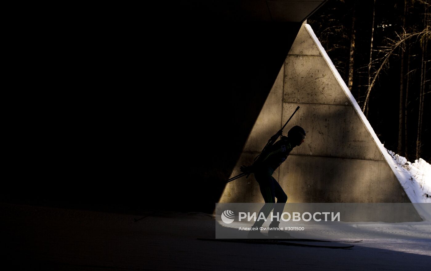 Биатлон. VI этап Кубка мира. Тренировки