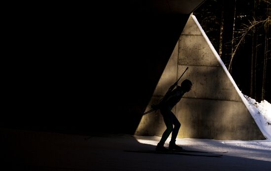 Биатлон. VI этап Кубка мира. Тренировки