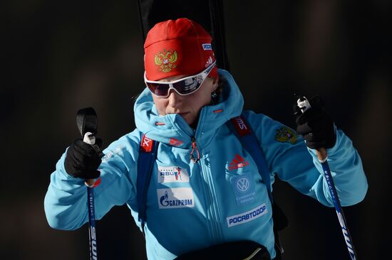 Биатлон. VI этап Кубка мира. Тренировки